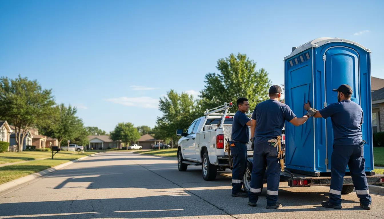 Portable Toilet Rental in Cordova, MD near me